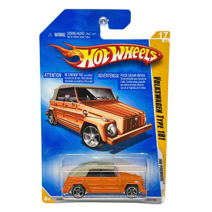 Hot Wheels HW Premiere Volkswagen Type 181 1:64 Diecast