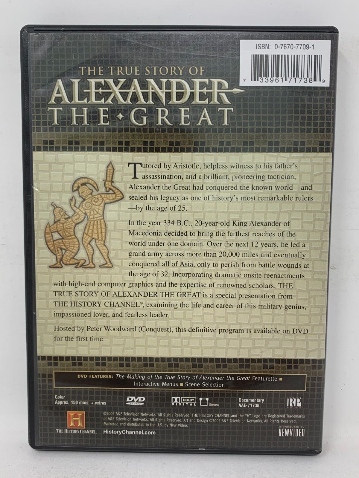 The True Story of Alexander the Great (DVD) Biography Good Condition