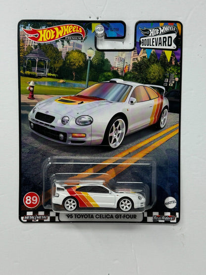 Hot Wheels Premium Boulevard #89 1995 Toyota Celica GT-Four 1:64 Diecast