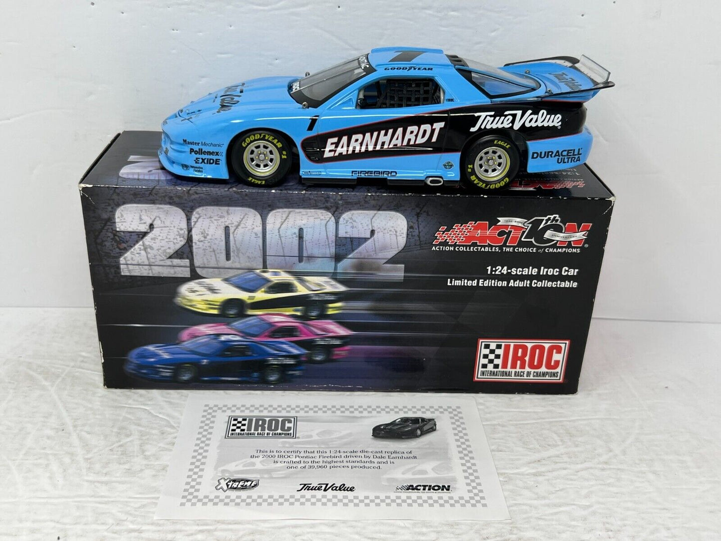 Action Nascar Dale Earnhardt Sr. True Value IROC Firebird Xtreme 1:24 Diecast