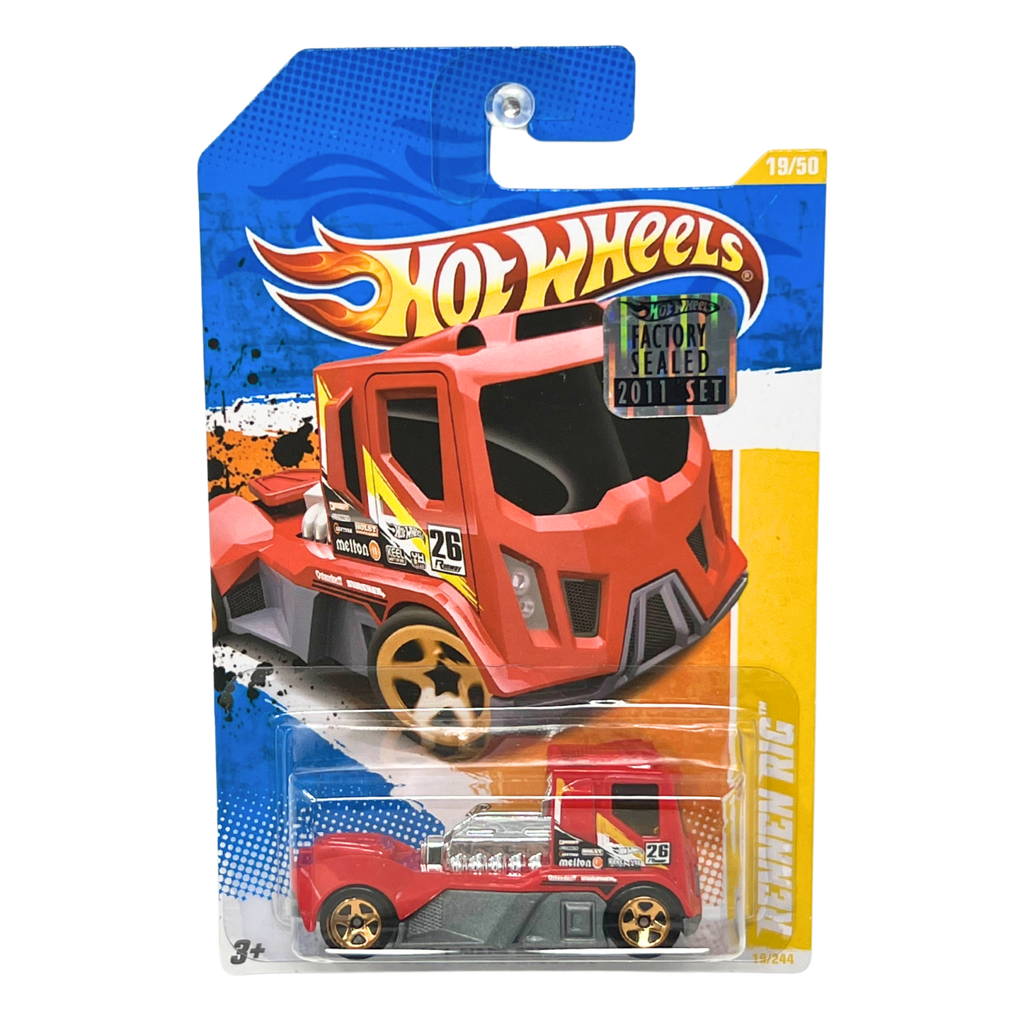 Hot Wheels 2011 New Models Rennin Rig 1:64 Diecast Factory Sealed