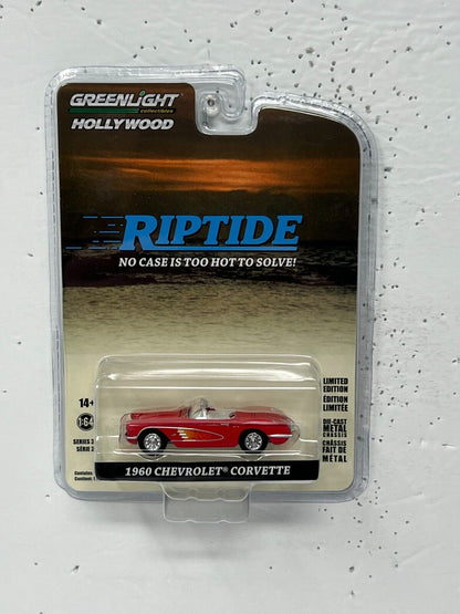 Greenlight Hollywood Riptide 1960 Chevrolet Corvette 1:64 Diecast