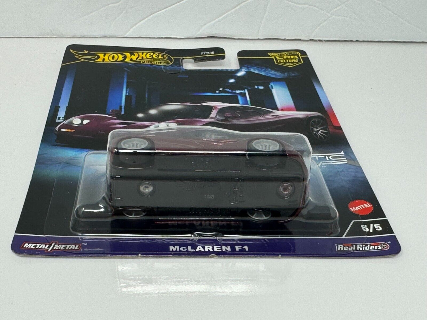 Hot Wheels Premium Exotic Envy McLaren F1 1:64 Diecast