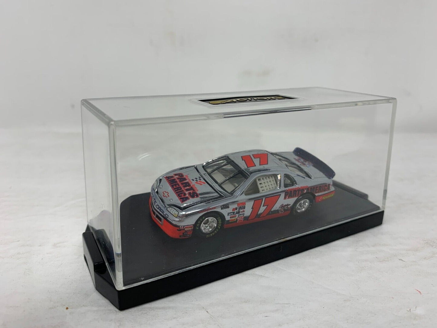 Action Nascar #17 Darrell Waltrip Parts America Chrome Monte Carlo 1:64 Discast