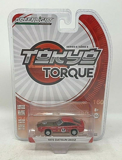 Greenlight 1972 Datsun 240z Tokyo Torque (Series 6) 1:64 Diecast