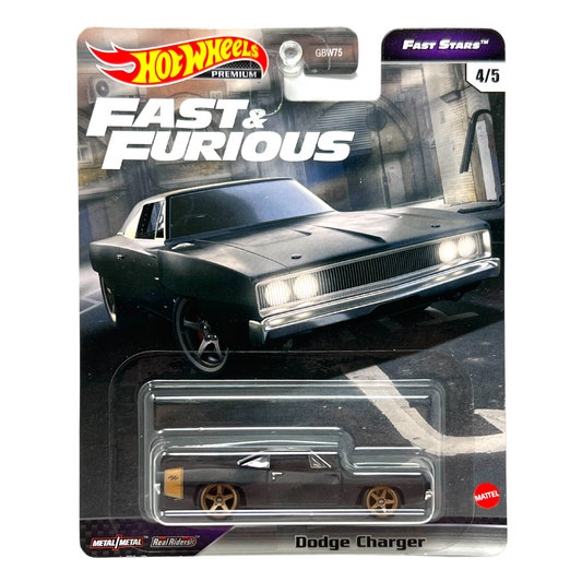 Hot Wheels Premium Fast & Furious Fast Stars Dodge Charger 1:64 Diecast