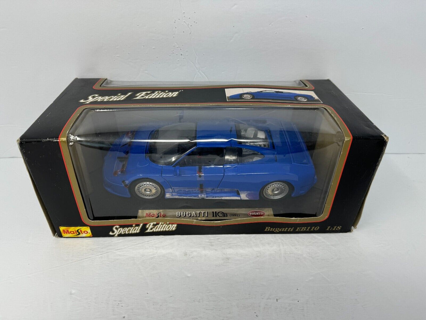 Maisto 1992 Bugatti EB110 Special Edition 1:18 Diecast