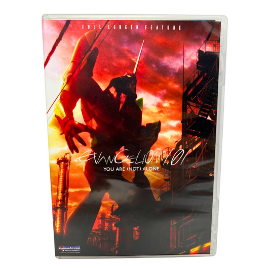 Evangelion: 1.0: You're [Not] Alone (DVD) Anime Good Condition!!!