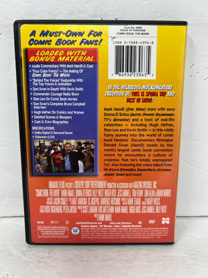 Comic Book: The Movie (DVD) Comedy Good Condition!!!