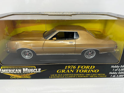 Ertl American Muscle 1976 Ford Gran Torino Hobby Edition 1:18 Diecast 1 of 5000