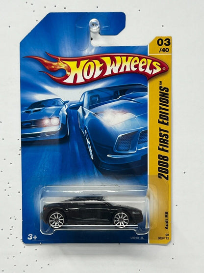 Hot Wheels 2008 First Editions Audi R8 1:64 Diecast