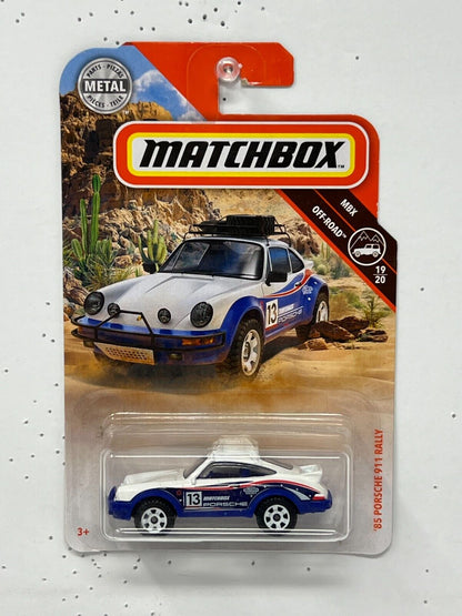 Matchbox MBX Off-Road 1985 Porsche 911 Rally 1:64 Diecast