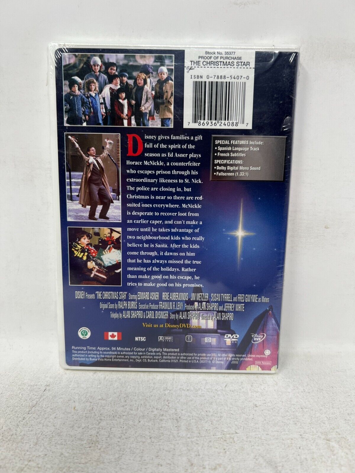 The Christmas Star (DVD) Family Brand New and Sealed!!!