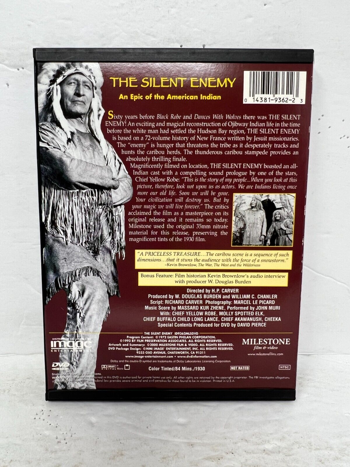 The Silent Enemy (DVD) Drama