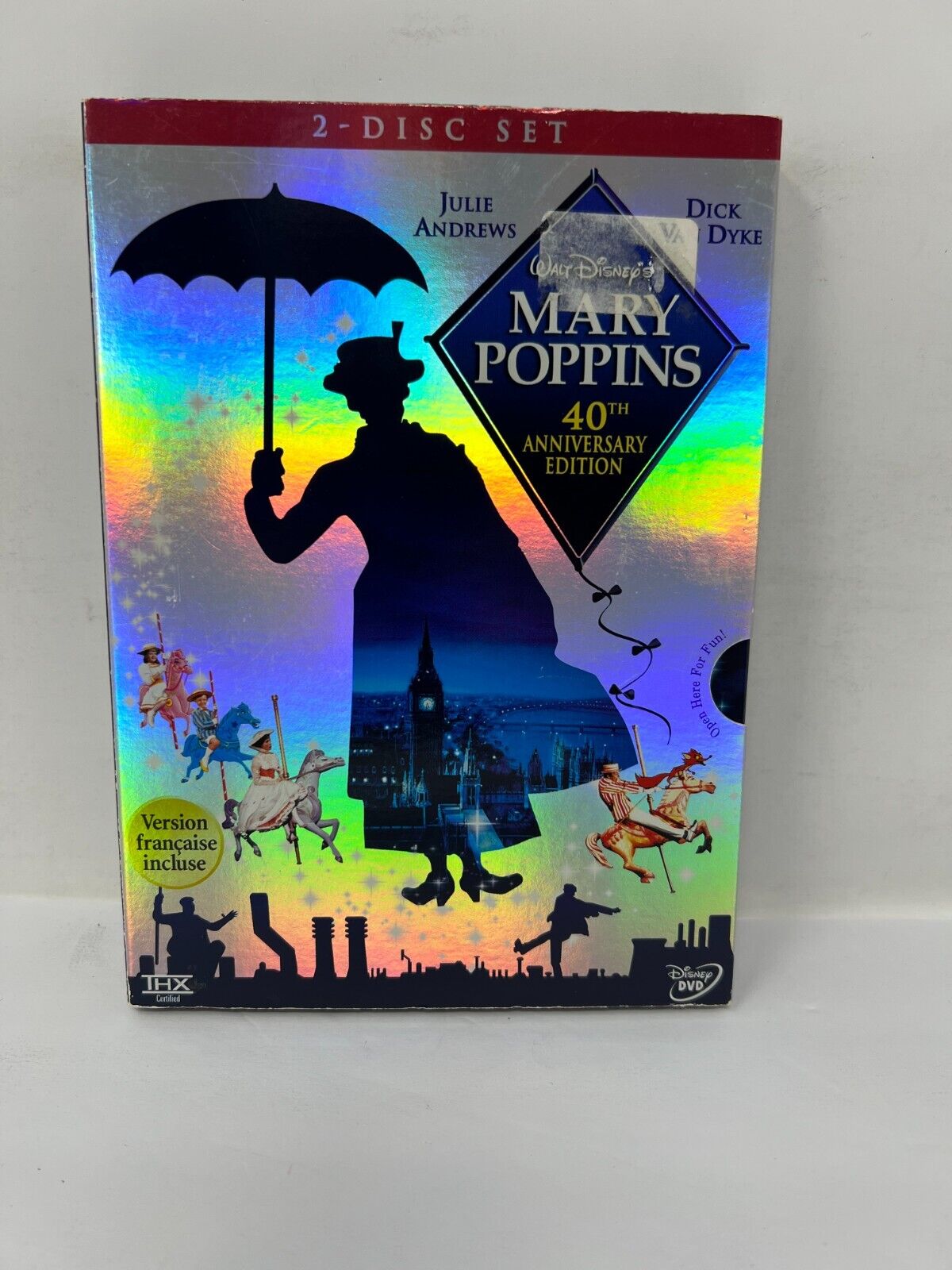 Disney Mary Poppins (DVD) 40th Anniversary Classic Good Condition!!!