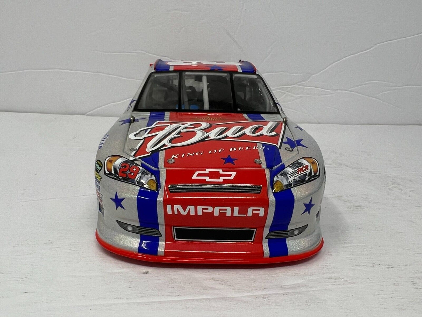 Lionel Nascar #29 Kevin Harvick Budweiser 4th of July Flashcoat 1:24 Diecast