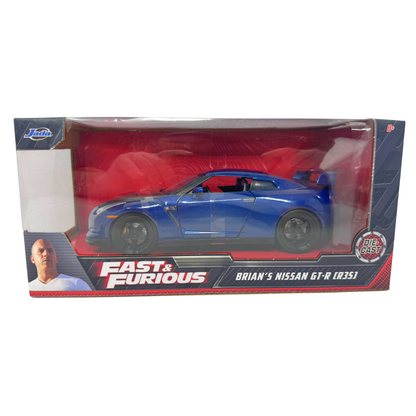 Jada Fast & Furious Brian's Nissan Skyline GT-R (R35) 1:24 Diecast