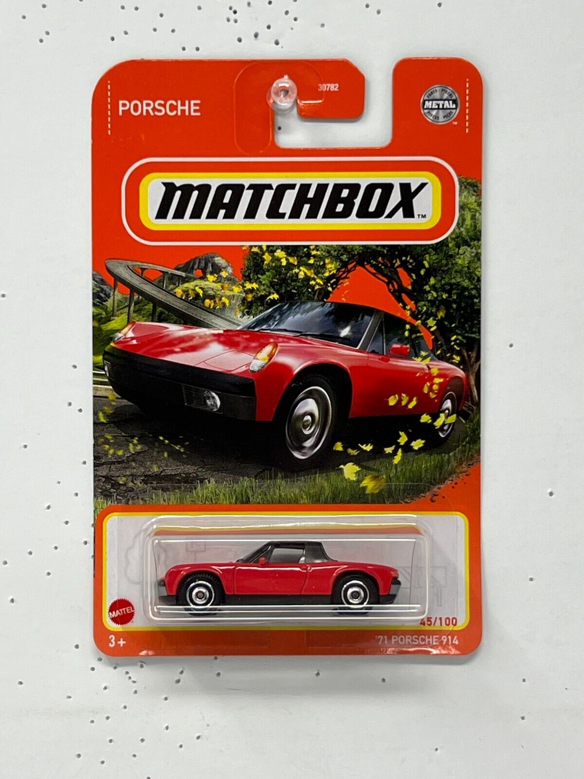 Matchbox 1971 Porsche 914 Red 1:64 Diecast