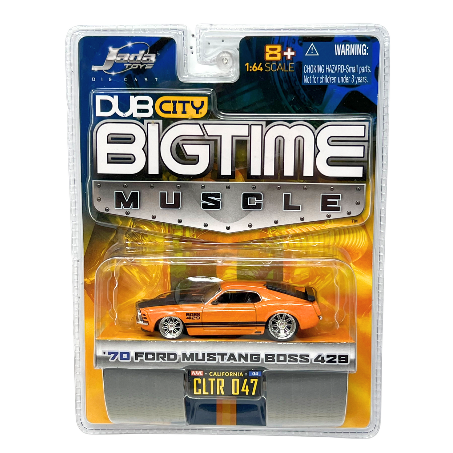 Jada Dub City Bigtime Muscle 1970 Ford Mustang Boss 429 1:64 Diecast