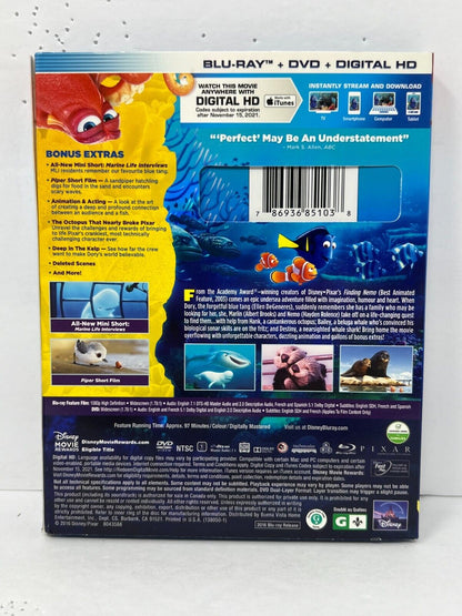 Finding Dory (Blu-ray) Disney Pixar Good Condition!!!