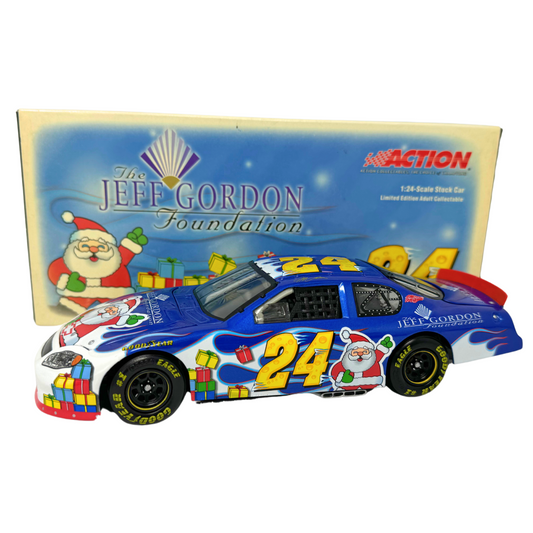 Action Nascar #24 Jeff Gordon Foundation Holiday Car 2004 Chevrolet 1:24 Diecast