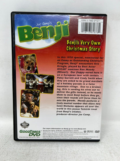 Benji's Very Own Christmas Story (DVD) Joe Camp Family Good Condition!!!