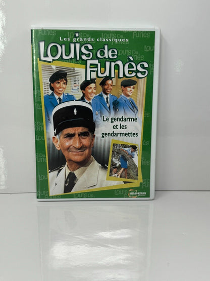 Louis de Funes: Le gendarme et les gendarmettes (DVD) Comedy Good Condition!!!