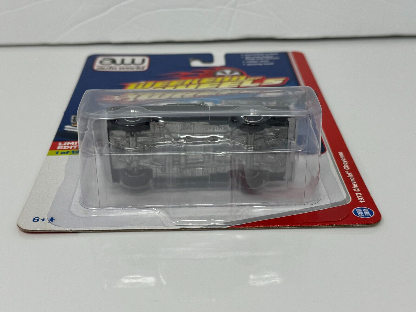 Auto World Weekend of Wheels 1973 Chevrolet Cheyenne Blacked Out 1:64 Diecast