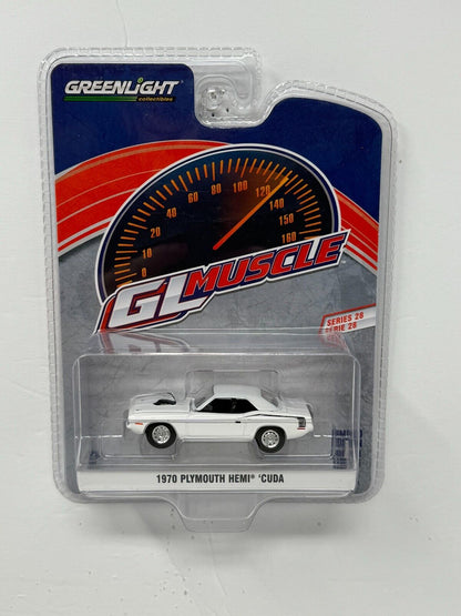 Greenlight GL Muscle 1970 Plymouth HEMI Cuda 1:64 Diecast