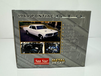 Sun Star 1964 Pontiac GTO 1:18 Diecast