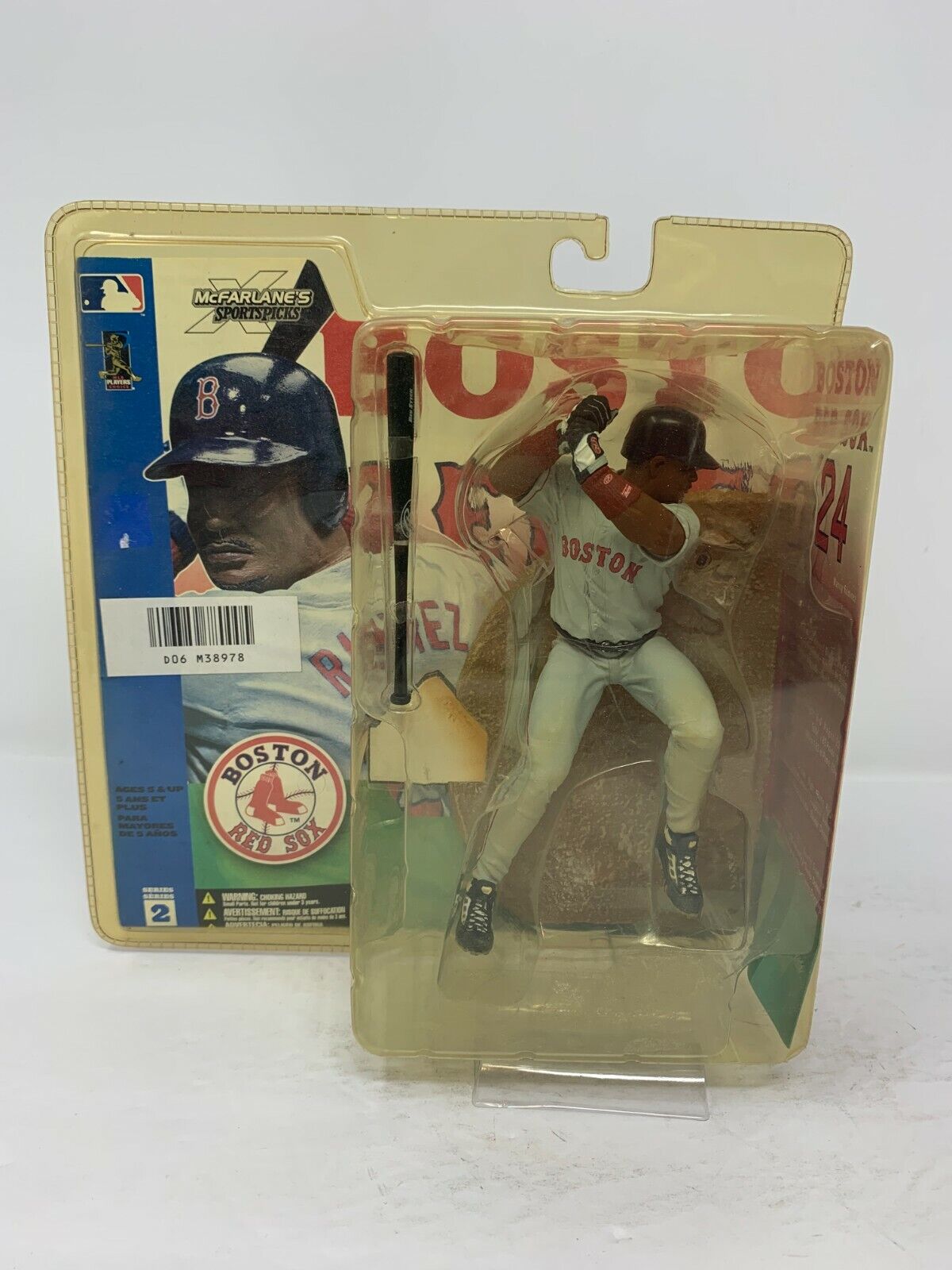 McFarlane MLB Series 2 Manny Ramirez Boston Red Sox Figurine