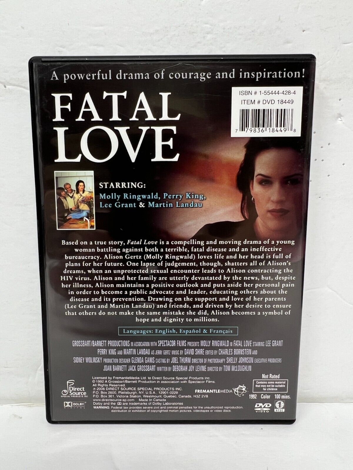 Fatal Love (DVD) Drama Good Condition!!!