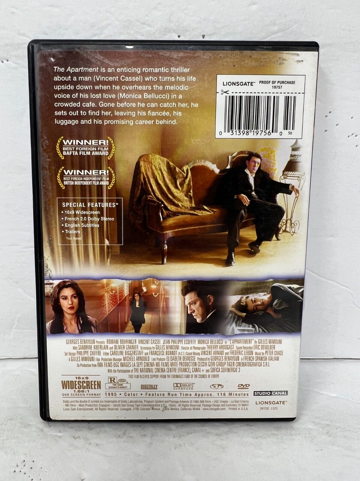 The Apartment (DVD) Drama Good Condition!!!