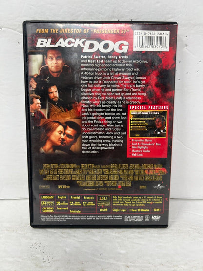 Black Dog (DVD) Action Patrick Swayze