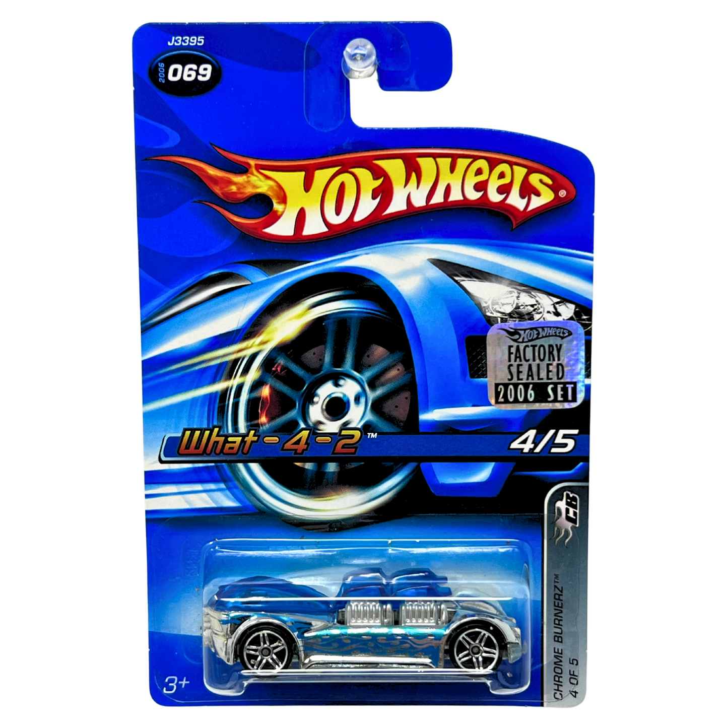 Hot Wheels Chrome Burnerz What-4-2 1:64 Diecast Factory Sealed