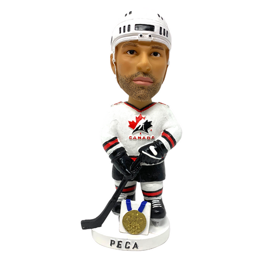 Michael Peca NHL Team Canada 2002 Olympic Gold Medal Bobblehead Figure