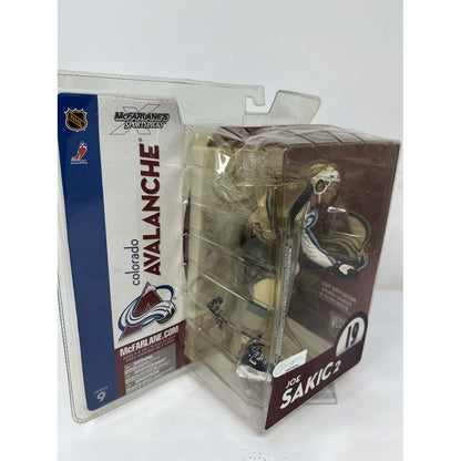 McFarlane NHL Joe Sakic Colorado Avalanche White Jersey Series 9 6 Inch Figure