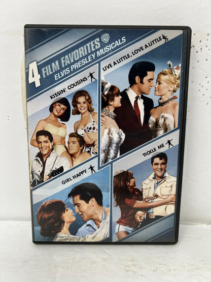 4 Film Favorites: Elvis Presley Musicals (DVD) Music