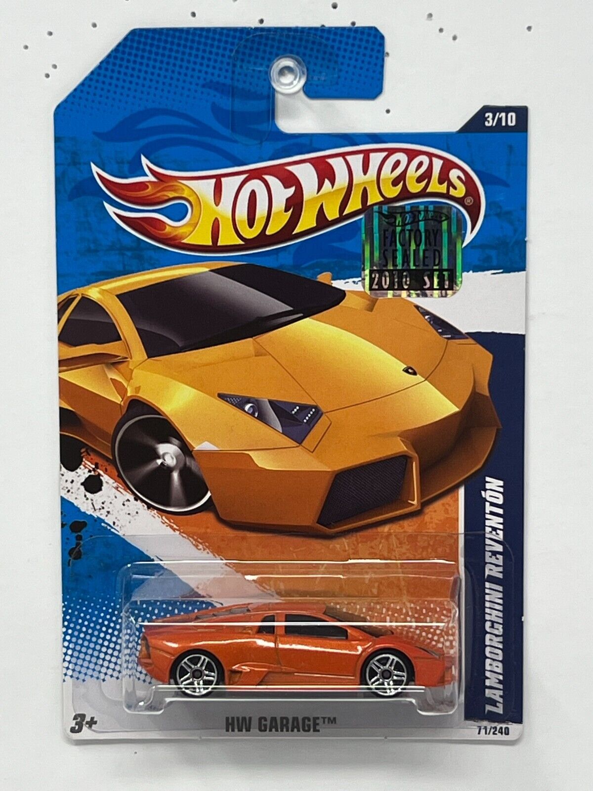 Hot Wheels HW Garage Lamborghini Reventon 1:64 Diecast Factory Sealed Orange