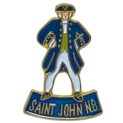 Saint John New Brunswick Souvenir Cities & States Lapel Pin SP5 V3
