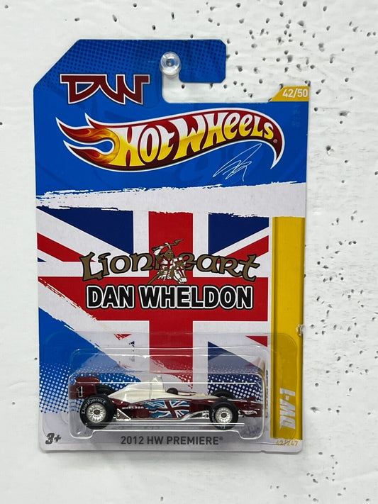 Hot Wheels 2012 HW Premiere Lionheart Dan Wheldon DW-1 European Car 1:64 Diecast