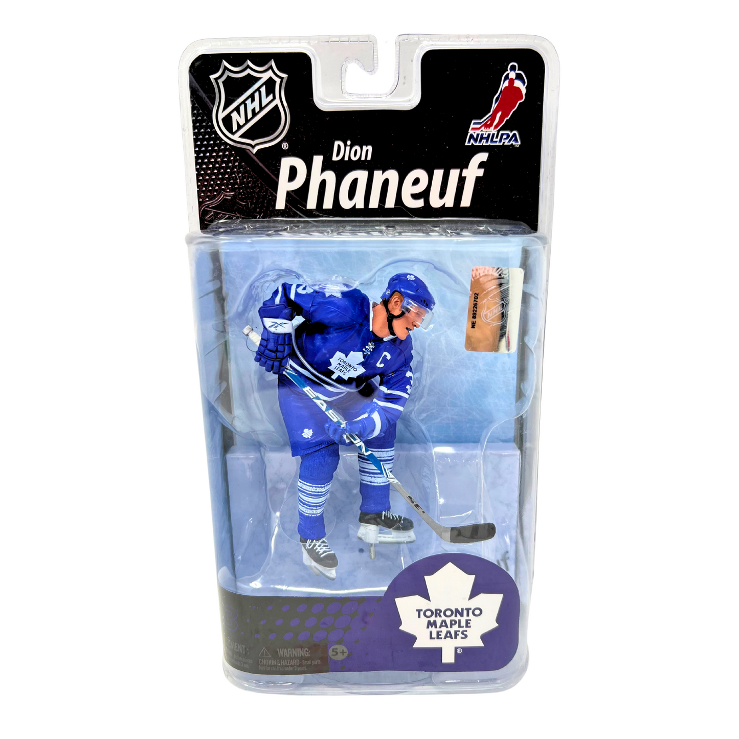 McFarlane Toys Dion Phaneuf Toronto Maple Leafs NHL Hockey Exclusive Figurine