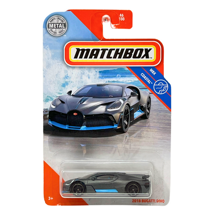 Matchbox MBX Coastal 2018 Bugatti Divo 1:64 Diecast