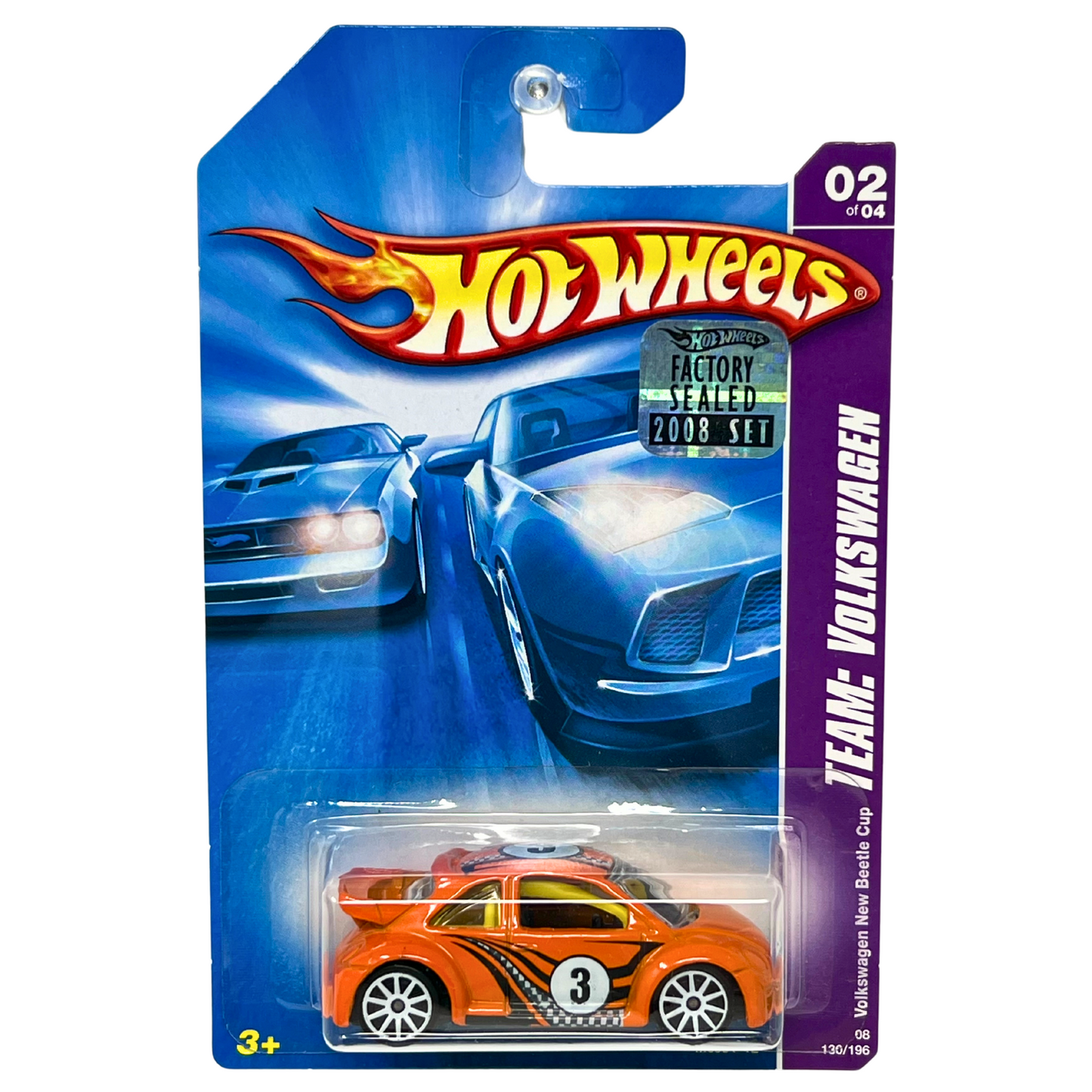 Hot Wheels Team Volkswagen New Beetle Cup 1:64 Diecast Factory Sealed