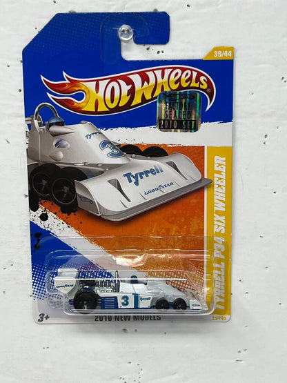 Hot Wheels 2010 New Models Tyrrell P34 Six Wheeler 1:64 Diecast Factory Sealed