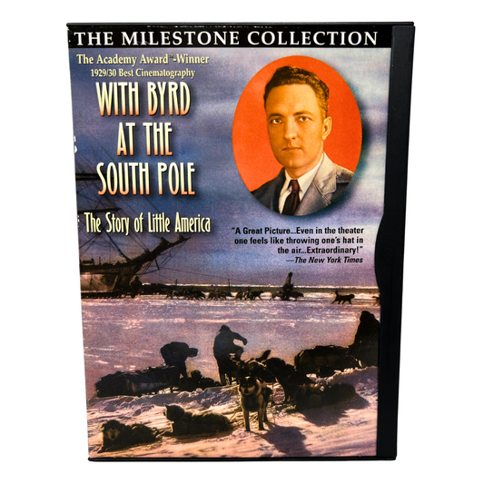 With Byrd at the South Pole (DVD) Documentary Good Condition!!!