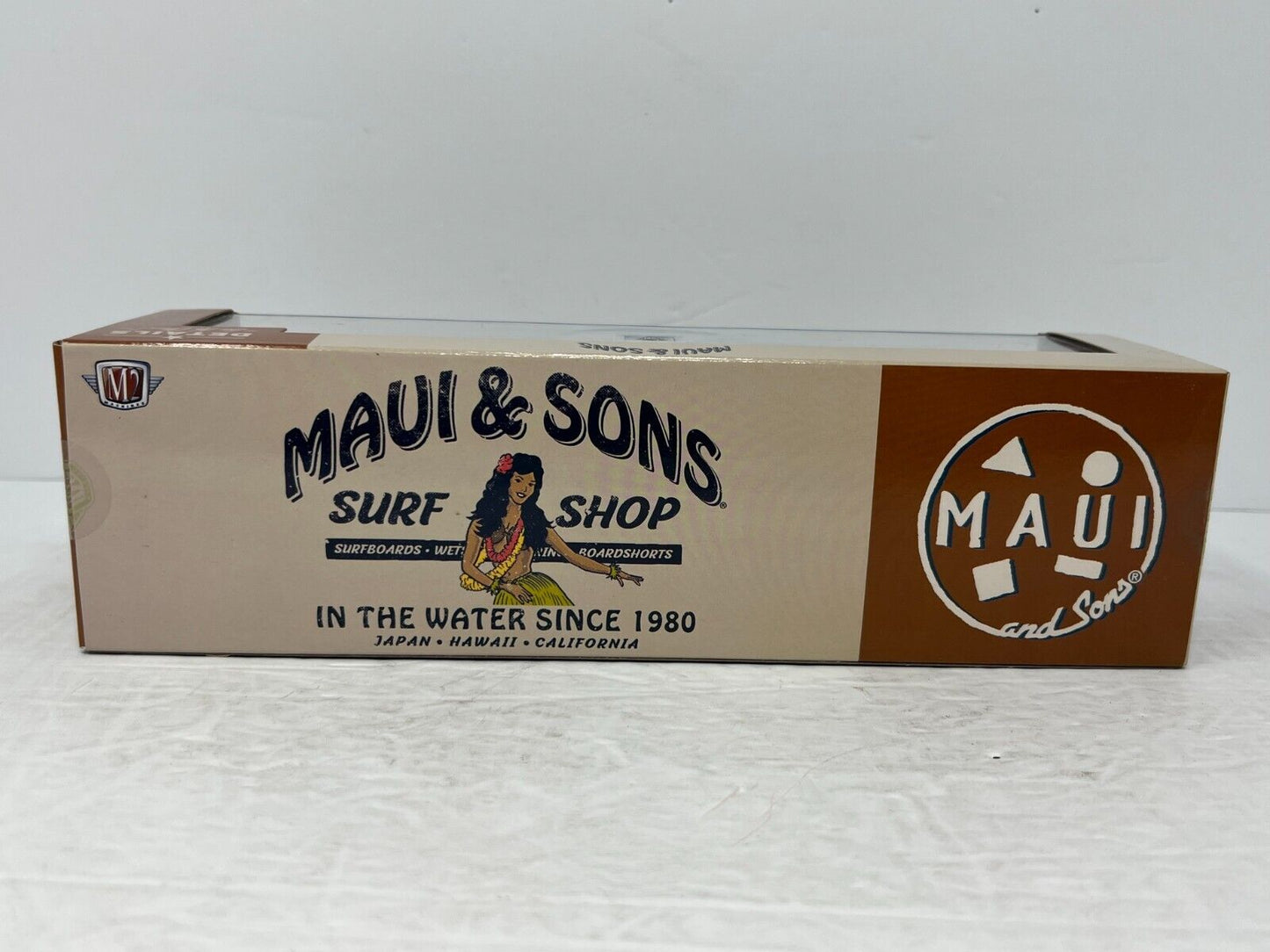 M2 Machines Maui & Sons C60 Truck & 1958 Chevy Apache Stepside 1:64 Diecast