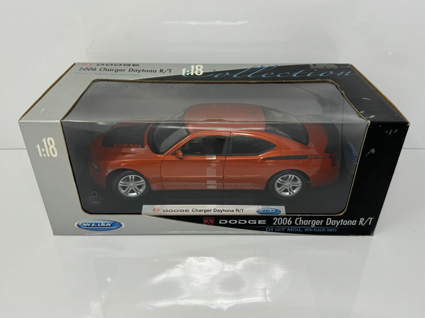 Welly 2006 Dodge Charger Daytona RT 1:18 Diecast