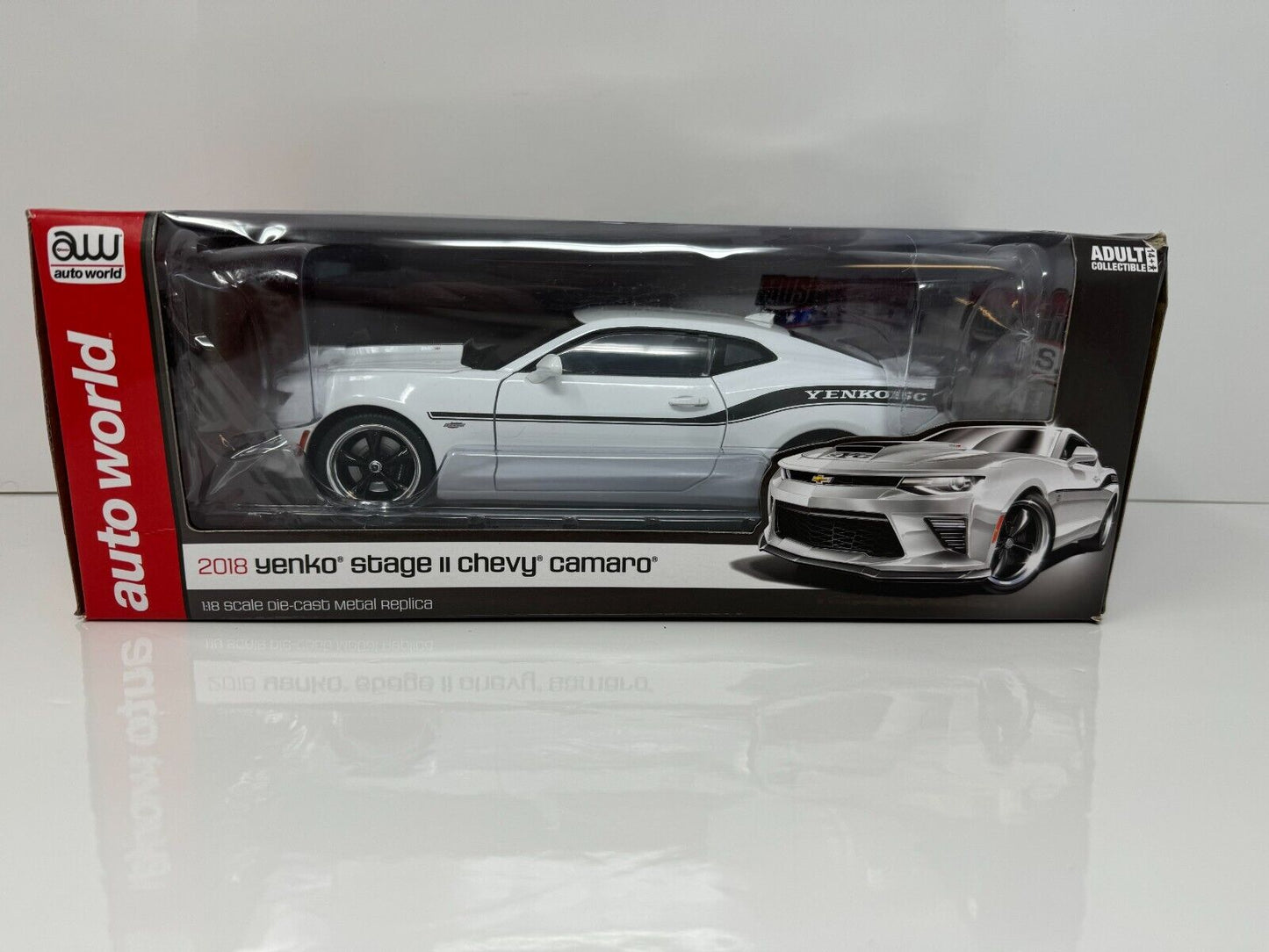 Autoworld 2018 Chevy Camaro Yenko Stage II Limited Edition 1:18 Diecast 1 / 702