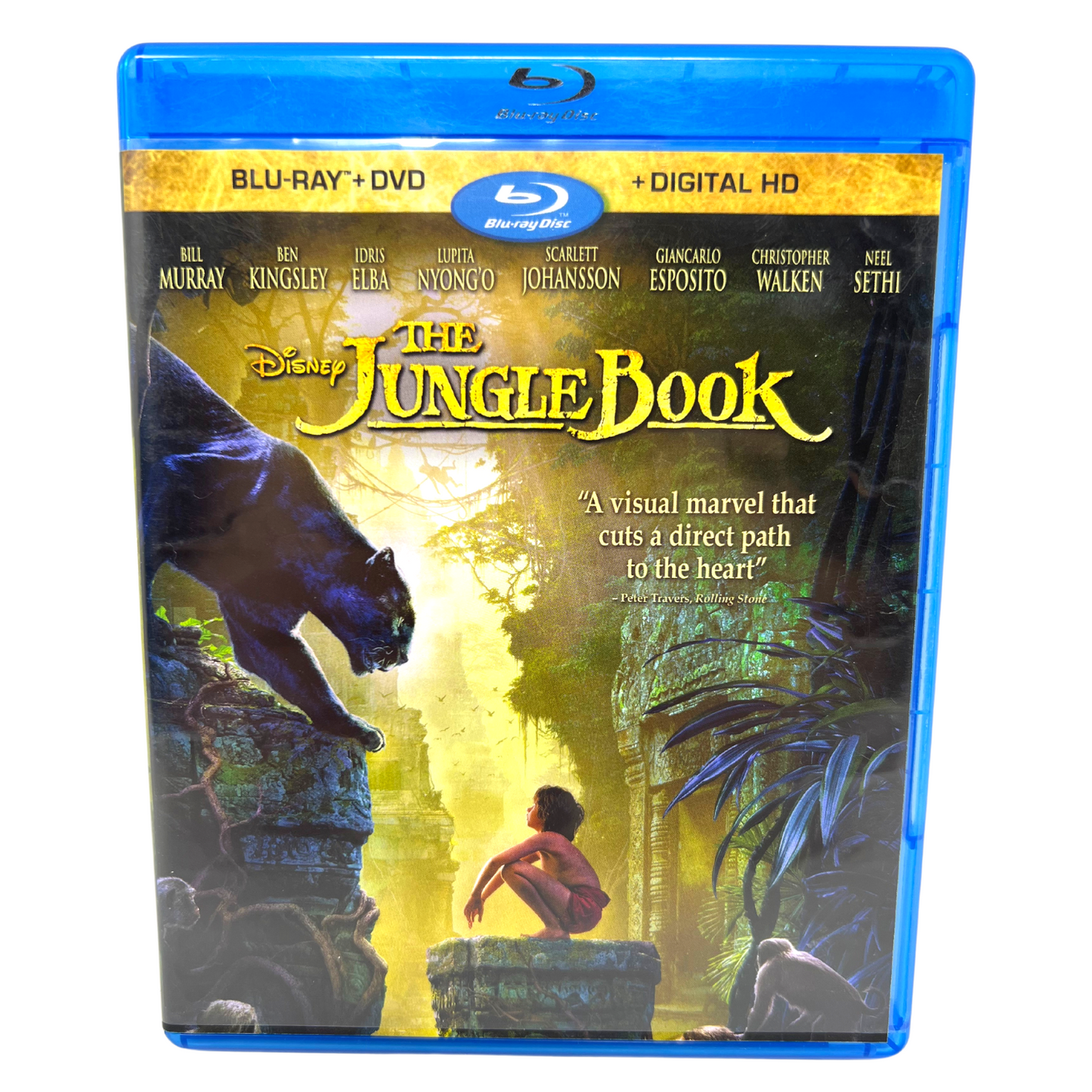 The Jungle Book (Blu-ray) Disney Live Action Good Condition!!!